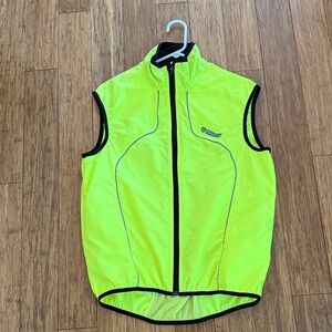 Pearl Izumi Bright Yellow Cycling Vest Men’s Large